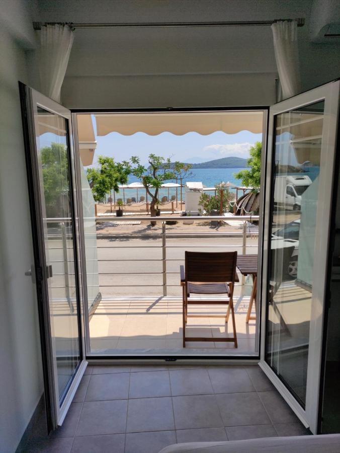 Sea View Apartments Nikos Nea Peramos (Macedonia) Exterior foto