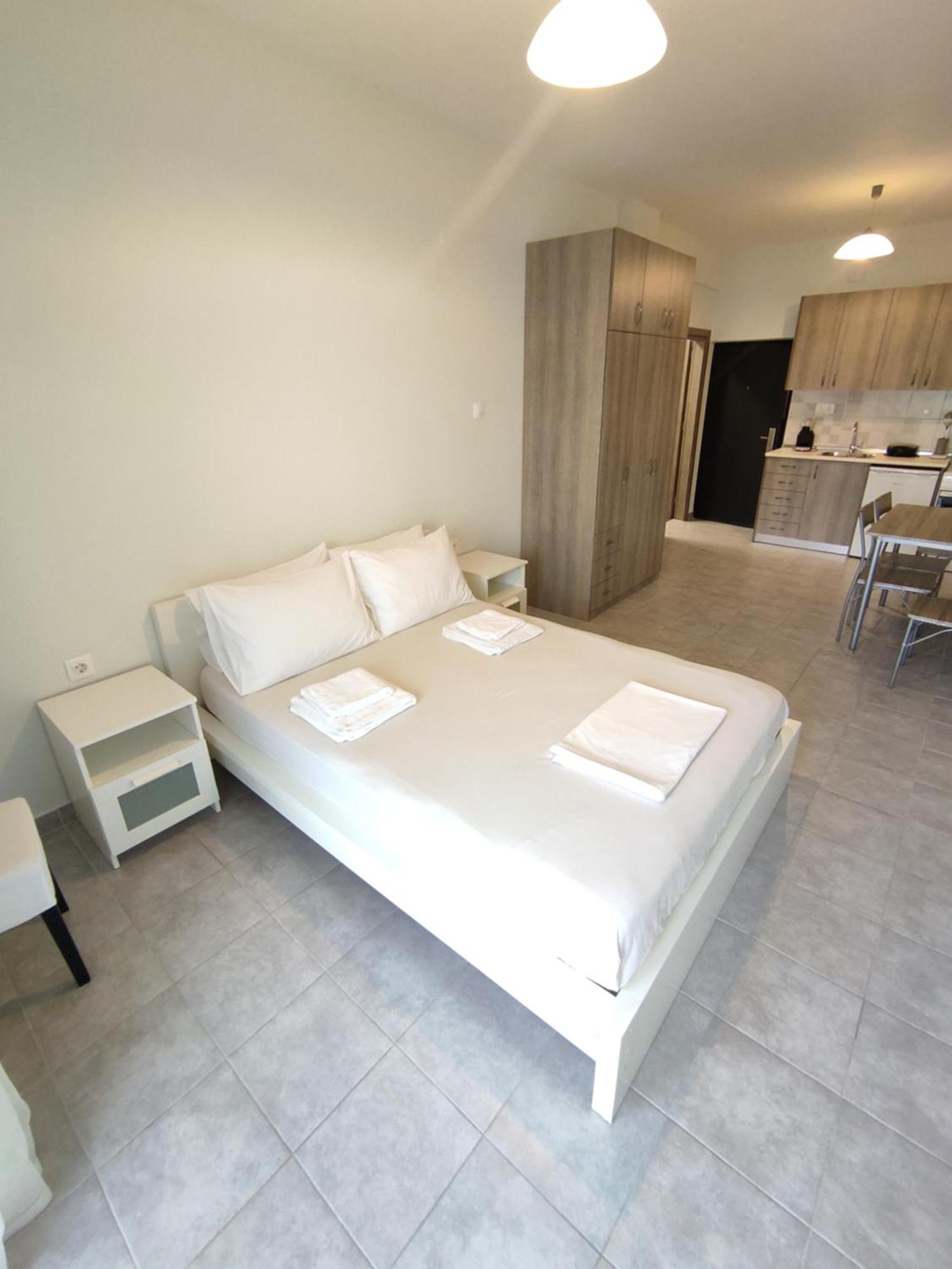 Sea View Apartments Nikos Nea Peramos (Macedonia) Exterior foto