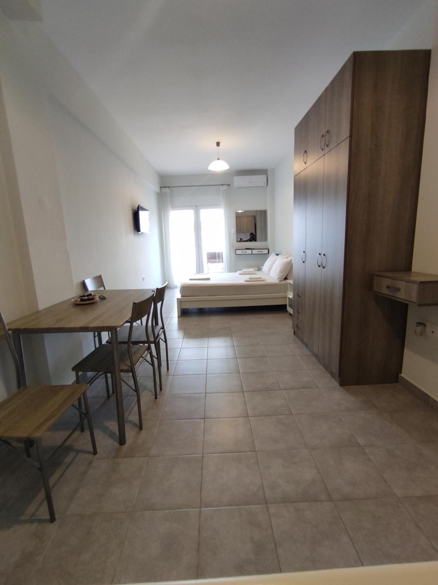 Sea View Apartments Nikos Nea Peramos (Macedonia) Exterior foto